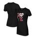 Women's Tiny Turnip Black Arizona Diamondbacks Baseball Love T-Shirt