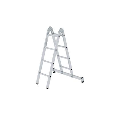 PROREGAL Klappleiter 2-teilig mit nivello®-Traverse 2x4 Sprossen Image
