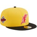 Men's New Era Yellow/Black Florida Marlins Grilled 59FIFTY Fitted Hat