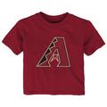 Infant Red Arizona Diamondbacks Team Crew Primary Logo T-Shirt