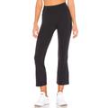 Splits59 Raquel High Waist Crop Legging in Black. Size L.