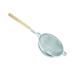Thunder Group SLSTN3312R 11 3/4" Strainer w/ Double Fine Mesh & Wooden Handle, Nickle Plated, Silver