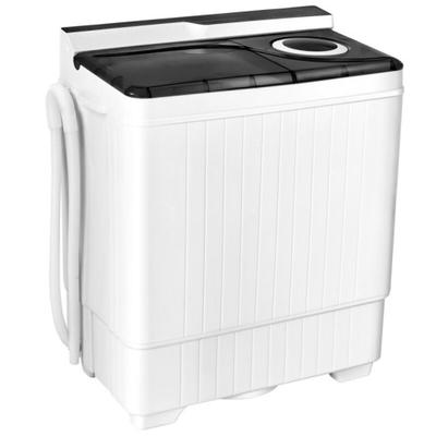 Costway 26 Pound Portable Semi-automatic Washing M...