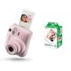 INSTAX Mini 12 Sofortbildkamera Blossom-Pink + Mini Film Standard (20/PK)