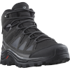 Wanderschuh SALOMON "QUEST ROVE Gore-Tex", Gr. 46, schwarz, Leder, Textil, sportlich, Schuhe, Wasserdicht