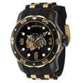 Invicta NHL Chicago Blackhawks Men's Watch - 48mm Gold Black (ZG-42315)