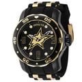 Invicta NHL Dallas Stars Men's Watch - 48mm Gold Black (ZG-42325)