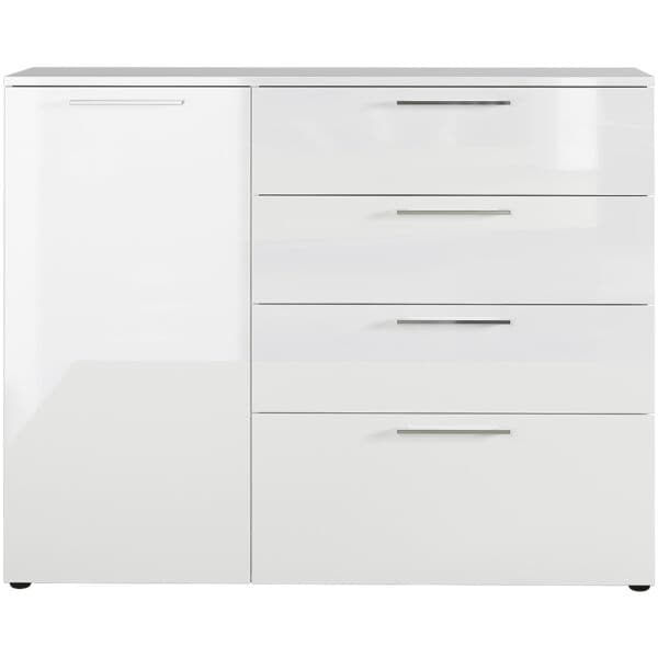 Germania-Werke Kommode »Sunnyvale« weiß, 135x107x40 cm