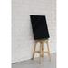 Glass Magnetic Dry Erase Board - Black 8x10