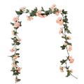 RnemiTe-amo Dealsï¼�Artificial Flower 69 Heads Artificial Rose Vine Hanging silk roll Flowers for Wall Decor Rattan