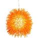 Varaluz Lighting - Urchin - One Light Mini-Pendant-Orange Finish