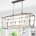 JONATHAN Y Marion Lantern Metal LED Pendant by JONATHAN Y Oil Rubbed Bronze/Brass Gold 6 49 Oil Rubbed Adjustable Bronze Gold Brass 49 to 60