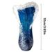 Corashan Room Decor Majestic-Wavy Vase Modern Ocean Blue Flower Vases Centrepieces Flower Pot Vase Home Decor