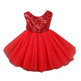 Dresses for Teens Girls Sleeveless A Line Short Dress Casual Print Red 120