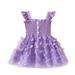gvdentmGirls Casual Maxi Floral Dress Long Sleeve Holiday Pockets Dresses Easter Dresses For Toddler Girls Purple 18-24 Months