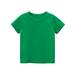 ZHAGHMIN Boys V Neck T Shirts Toddler Kids Girls Boys Short Sleeve Basic T Shirt Casual Summer Tees Shirt Tops Solid Color Youth Small Shirt Summer Kids Shirts Boys 7 11 Small Place Big Boys Sleevel