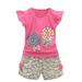 2PCS Kids Baby Outfits Toddler Set Clothes Girls Tops+Short Pants Lolly T-shirt Girls Outfits&Set Kids Outfit Girls Two Piece Outfits for Teen Girls