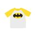 DC Comics Toddler Boys Batman Logo Rash Guard Sizes 2T-4T