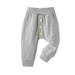 ZHAGHMIN Boys White Sweatpants Boys Girls Patchwork Slacks Trousers Pants Leggings Sportspants Clothes Size 6 3 Month Baby Leggings Toddler Thick Pants Preschool Girl Clothes Summer Outfit for Boys