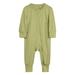 ZHAGHMIN Rompers for Baby Boys Baby Cotton Rompers Footless Pajamas Zipper Long Sleeve Sleeper Jumpsuit Baby Boy Easter Shoes Organic Baby Clothes Baby Boy Overall Baby Clothes Boy 6-9 Months Toddle