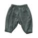 ZHAGHMIN Boys Pants Size 7 Toddler Kids Baby Boy Girl Cotton Linen Elastic Basic Long Pants Bloomers Casual Joggers Kid Uniforms Boys Baby Warm Clothes Youth Boy Boys Rain Pants With The Boys Size 2