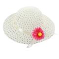 Floral Flower Kids Visor Sun Baby Girl Hat Summer Beach Hats Straw Kids Hat Boys Running Gear