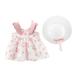 Kids Toddler Girl Dress Sleeveless Mini Dress Casual Print Pink 90