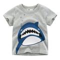 ZHAGHMIN 2T Plaid Shirt Boys for 17 Toddler Kids Shirts Boys Tops Sleeve Clothes Baby Short T Sharks Cartoon Tee Years Crewneck Boys Tops Toddler Thermal 2T Top Boy Youth Undershirt Teen T 7 11 Shir