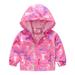 Grils Print Baby Jacket Boys Hooded Windproof Toddler Zipper Kids Autumn Coat Boys Coat&jacket Boys 5t Jacket Size 5 Boys Jacket