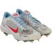 Jack Flaherty St. Louis Cardinals Autographed Game-Used Gray and Blue Nike Cleats from the 2022 MLB Season with "Game-Used" Inscriptions