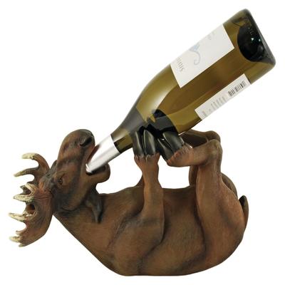 Mischievous Moose Bottle Holder By True by True in Brown