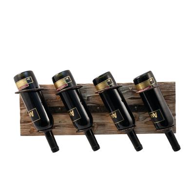 Metal And Wood Wine Rack by Twine in Wood