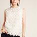 Anthropologie Tops | Anthropologie Blue Tassel Sequin Top With Tank Top - Women’s Size Large - New | Color: Cream | Size: L