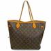 Louis Vuitton Bags | Authentic Louis Vuitton Tote Bag Neverfull Mm Monogram Used Lv Handbag Vintage | Color: Brown/Red | Size: Os