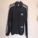 Adidas Jackets & Coats | New Adidas Jacket Black Striped Jacket | Color: Black/Gray | Size: M