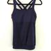 Athleta Tops | Athleta Navy Blue Athletic Workout Tank Top Small | Color: Blue | Size: S