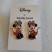 Disney Jewelry | Disney Baublebar Minnie Mouse Earrings New | Color: Gold/Red | Size: Os