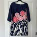 Lilly Pulitzer Dresses | Lilly Pulitzer Tea Dress Floral Navy Size 4 | Color: Red | Size: 4