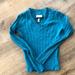 American Eagle Outfitters Sweaters | American Eagle Cable Knit Sweater | Color: Blue/Green | Size: L