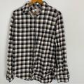 Carhartt Shirts | Carhartt Men's Button-Down Flannel Plaid Black And White Shirt Size Medium | Color: Black/White | Size: M