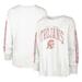 Women's '47 Cream USC Trojans Statement SOA 3-Hit Long Sleeve T-Shirt