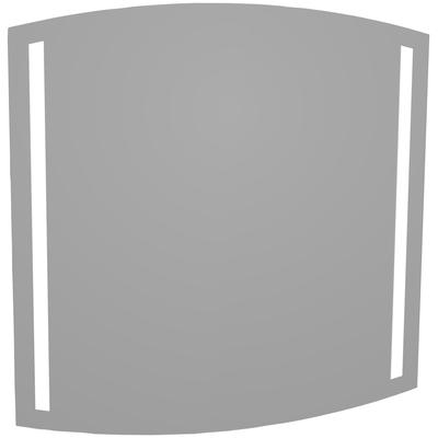 LED-Lichtspiegel FACKELMANN "B.Style", silber (silberfarben), B:80,5cm H:80cm T:2cm, Spiegel, Badmöbel Image
