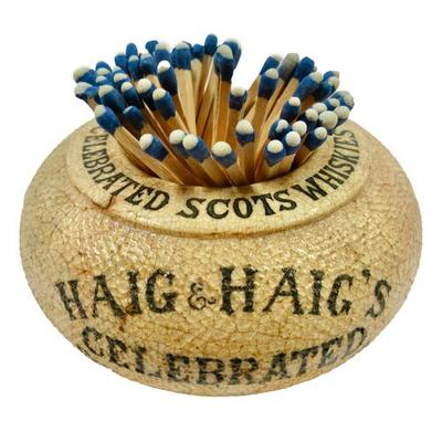 Haig & Haig Scotch Match Striker - The Emporium Ltd.