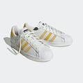 Sneaker ADIDAS ORIGINALS "SUPERSTAR" Gr. 38,5, gelb (crystal white, impact yellow, almost yellow) Schuhe Sneaker