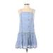 Aerie Casual Dress - DropWaist: Blue Stars Dresses - Women's Size X-Small