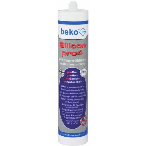 Beko - Silicon transparent pro4 - Neutralvernetzendes Premium-Silicon