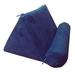 Tablet Pillow Holder Stand Book Rest Reading Support Cushion For Home Bed Sofa Multi-Angle Soft Pillow Lap Stand Dark Blue