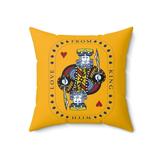 A Throne for Your Home: King Charles III Coronation Pillow Fit for King!