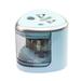 FeiraDeVaidade Electric Pencil Sharpener Portable Double Hole For Student Classroom Home Office