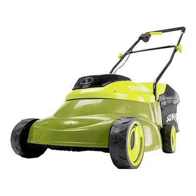Sun Joe 24V-MJ14C 14" iON+ Cordless Push Lawn Mower with 4.0 Ah Battery and Charger - 24V